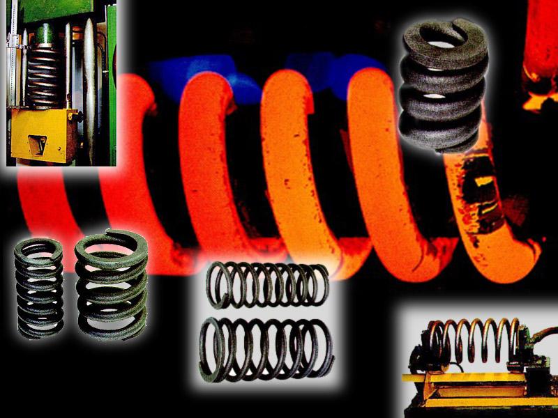 Helical and cylindrical-spiral springs