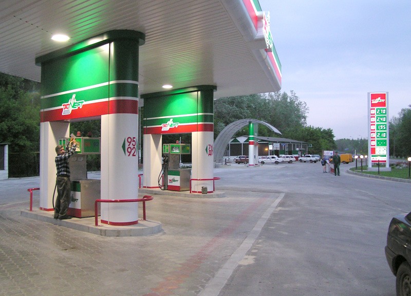 Station of network of filling stations of "atneft'"
