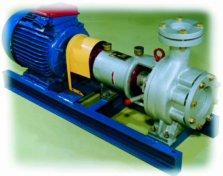 The pump with overhang impeller of KO type