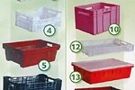 Molds for die casting for production of different polymeric packages from plastic