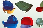 Molds for die casting for production of different basins from plastic